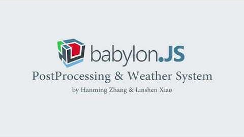 Babylonjs Weather System