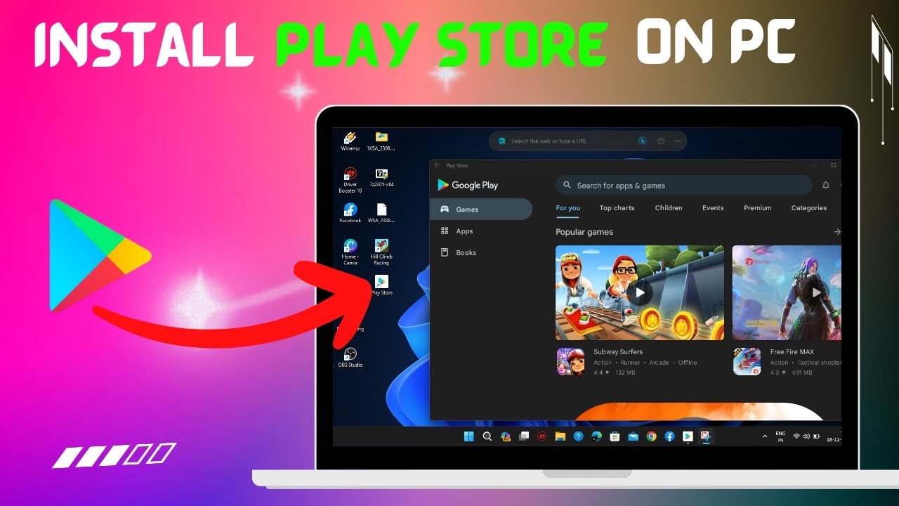 How to install Play Store on PC or laptop | How to Download and install ...