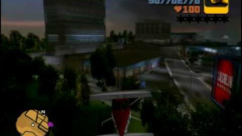 GTA III -  Trip to Ghost town flying with Dodo