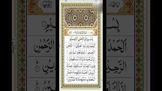 Surah Fatiha With Colour Code Rules