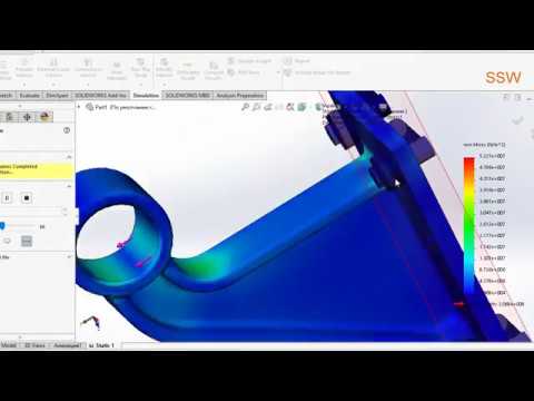 МКЭ. Статический анализ в SolidWorks Simulation