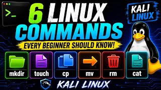 Kali Linux Basic Commands for Beginners | Hindi