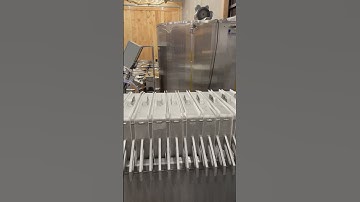 Filtering syrup and filling drums