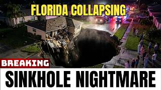 Florida's Ground Is COLLAPSING — Homes Vanishing Into Giant Sinkholes!/Weather Today