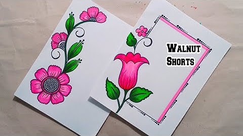 Border Design for Project/Project Work Designs/Assignment Front Page Design/A4 Sheet/Project Design