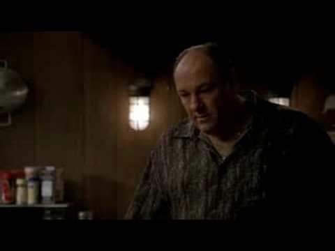 The Sopranos - Tony lays down a beating to show hes still the boss