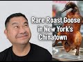 I Tried the Hard to Find Braised / Roast Goose in NYC's Chinatown - Yuanzaibing Restaurant