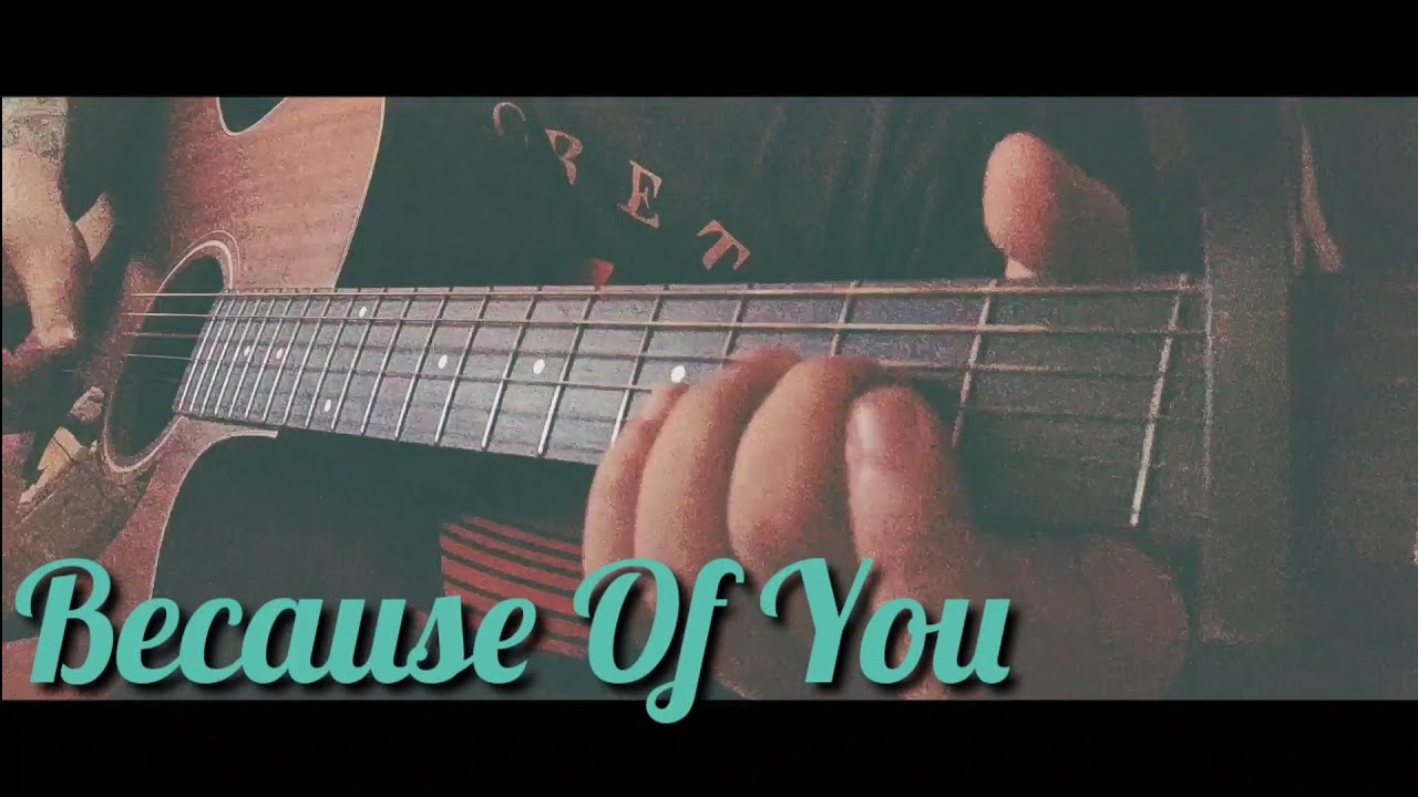 Because Of You - Keith Martin | Acoustic Cover - YouTube