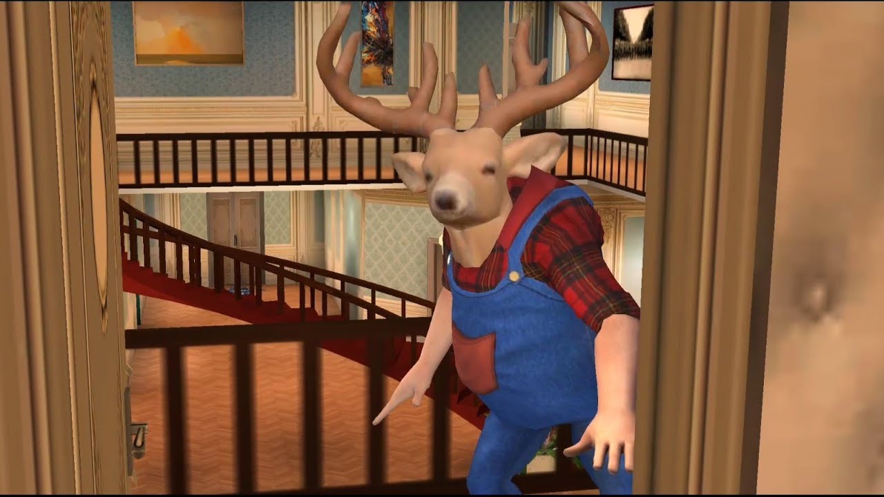 Scary Stranger 3D Gameplay Un-Bear-Able-Prank Level