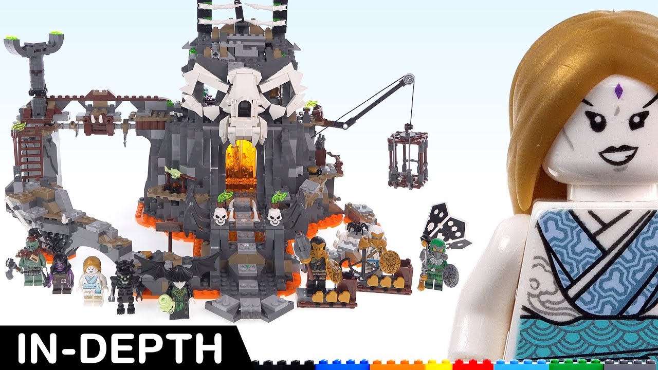 Basic playset that's So Extra: LEGO Ninjago Skull Sorcerer's Dungeons  review! 71722 - YouTube