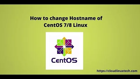 How to change hostname of CentOS 8 {4 easy ways}