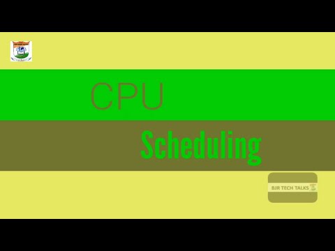 Operating Systems| CPU Scheduling| FCFS| D. Sai Srikanth
