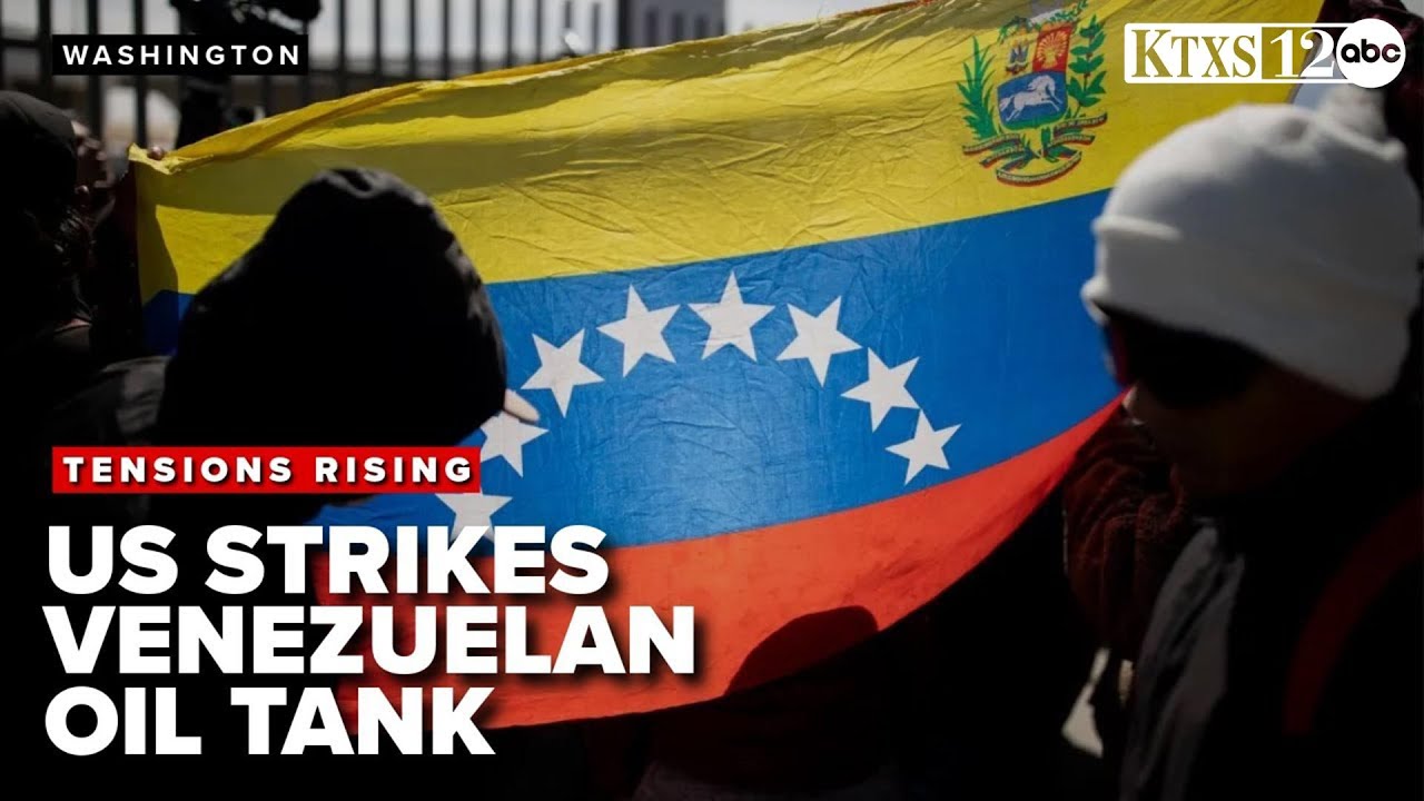 Venezuela and US tensions rise after another oil tank strike - YouTube