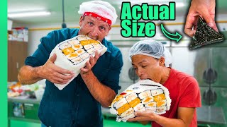 100X HUGE Japanese Onigiri!! Japanese MiniMart Sushi, Sandwiches and More!!