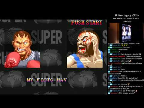 Super Turbo: New Legacy Rom Hack @ Marqs CPS2 1440p Video Test [4K/60fps]