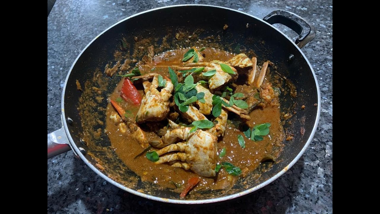 How to Make Jaffna Style Crab Curry Without Coconut Milk YouTube