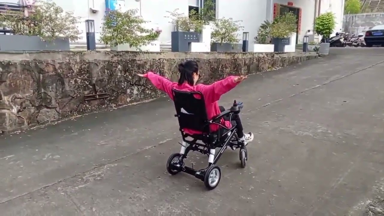 S500-6 lightweight electric wheelchair with 9.8kg Frame
