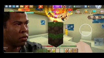 Playing TNT run and my game is crash 😂 Sky block I Blockman Go