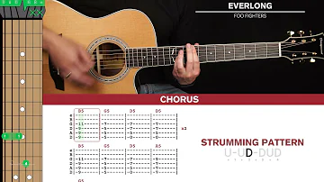 Everlong Guitar Cover Foo Fighters 🎸|Tabs + Chords|