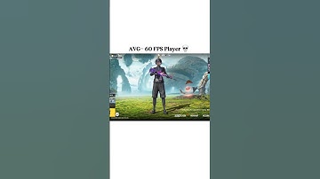 "AVG-60 FPS Player KD ☠️🔥"  #bgmi