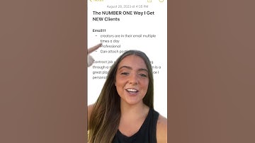 The number one way I get new clients as an influencer virtual assistant!! #influencerassistant #wfh