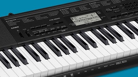 CASIO CTK - 3500 (DEMO songs) part 1/2