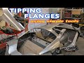 Making a ttop roof pt2  the flanges  ep10  after burner hand built hot rod