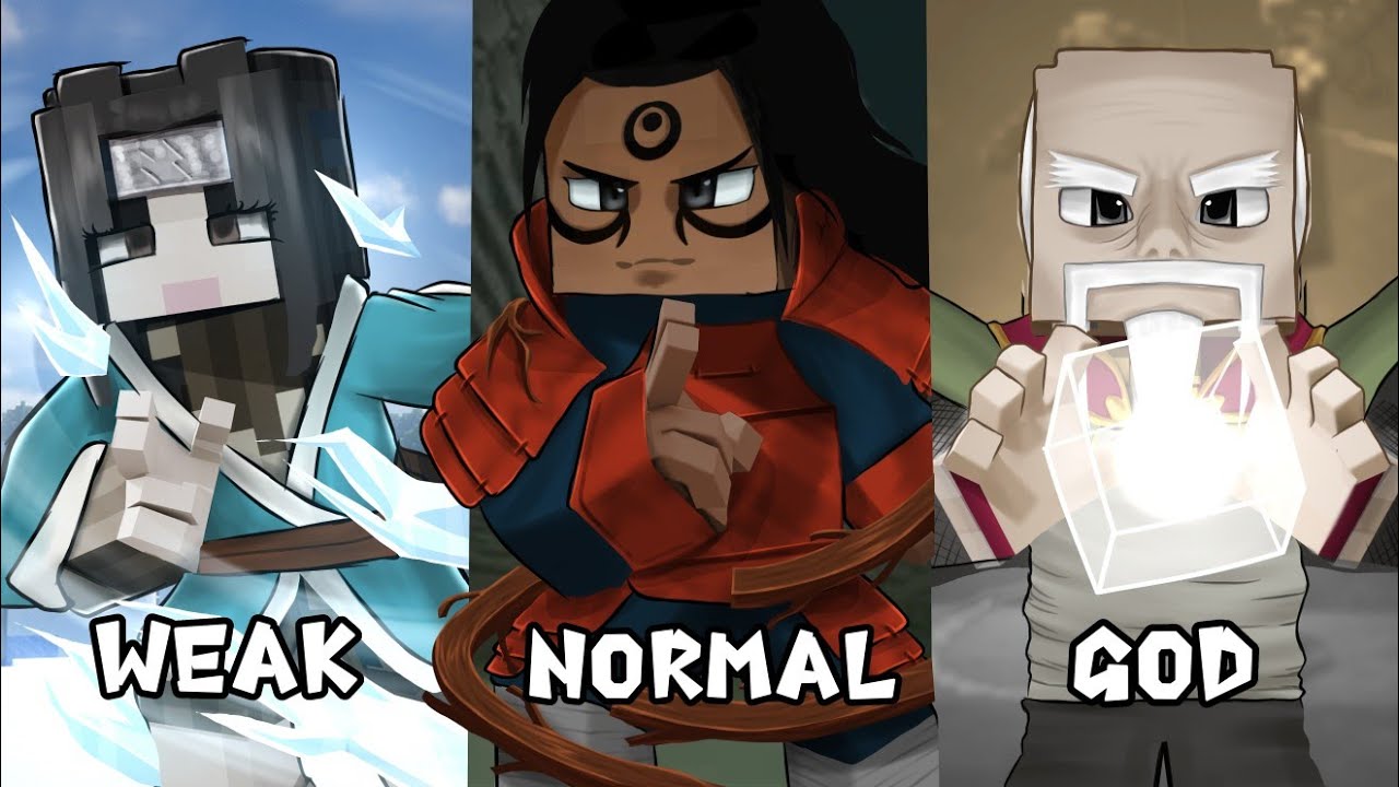 Ranking Every Kekkei Genkai in the Naruto Minecraft Mod (Wood Style to Ice Release)