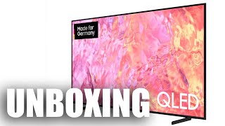 Neue fette GLOTZE ! SAMSUNG GQ55Q60CAU QLED TV 4K