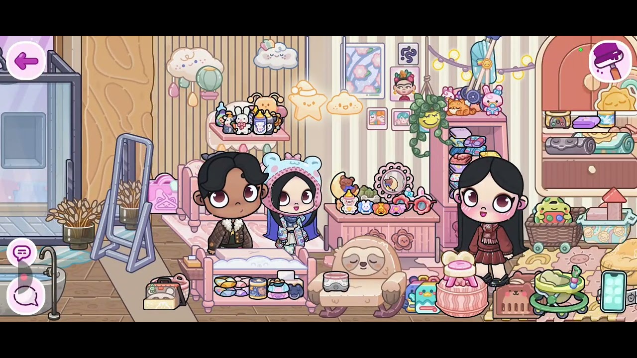 Tour pela minha casa e a minha família no (avatar word)