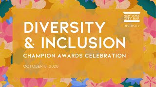 2020 Diversity & Inclusion Champion Awards Celebration