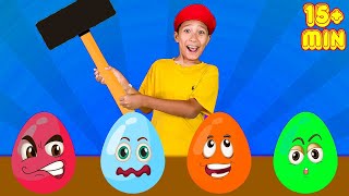 egg surprise more nursery rhymes kids songs