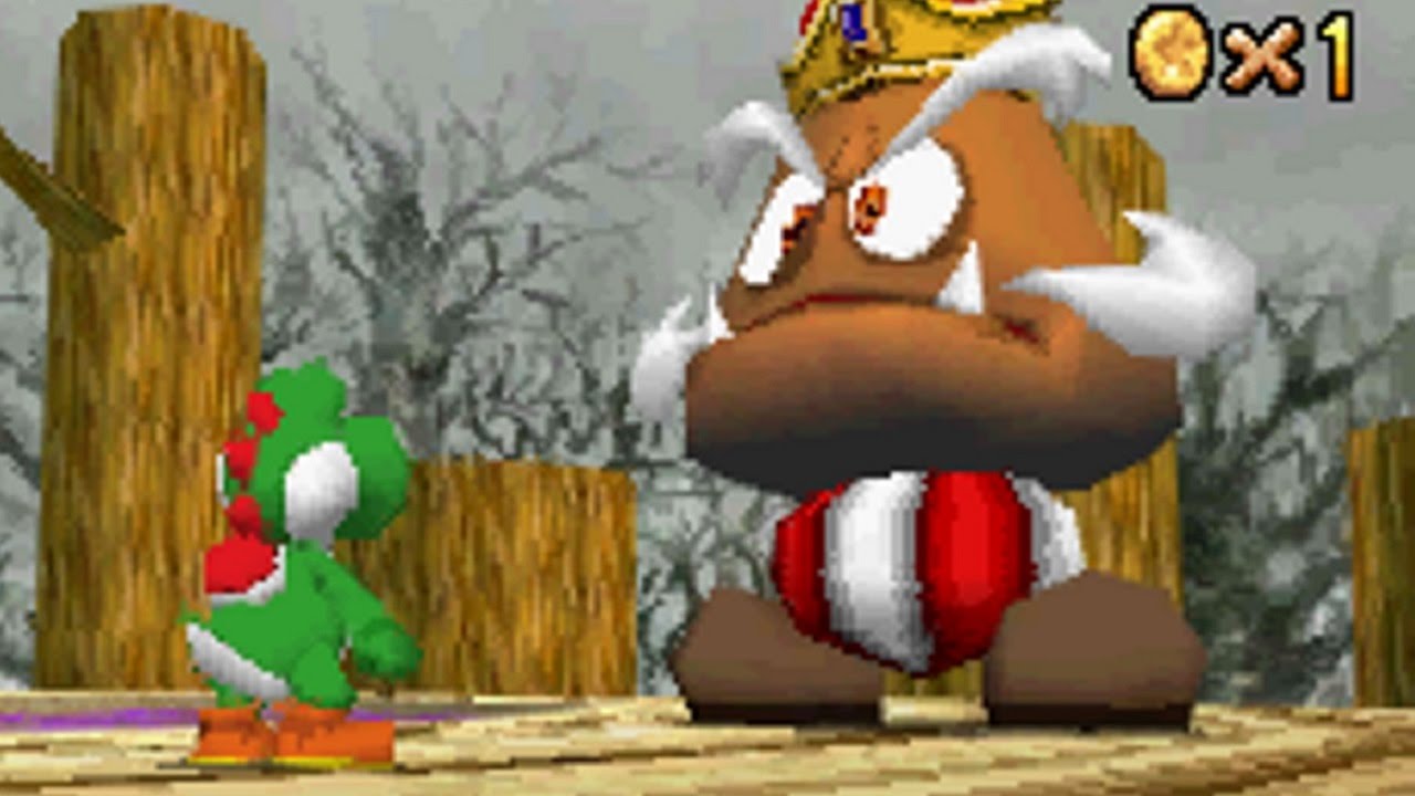 Super Mario 64 DS Walkthrough - Part 2 - Goomboss Battle - YouTube