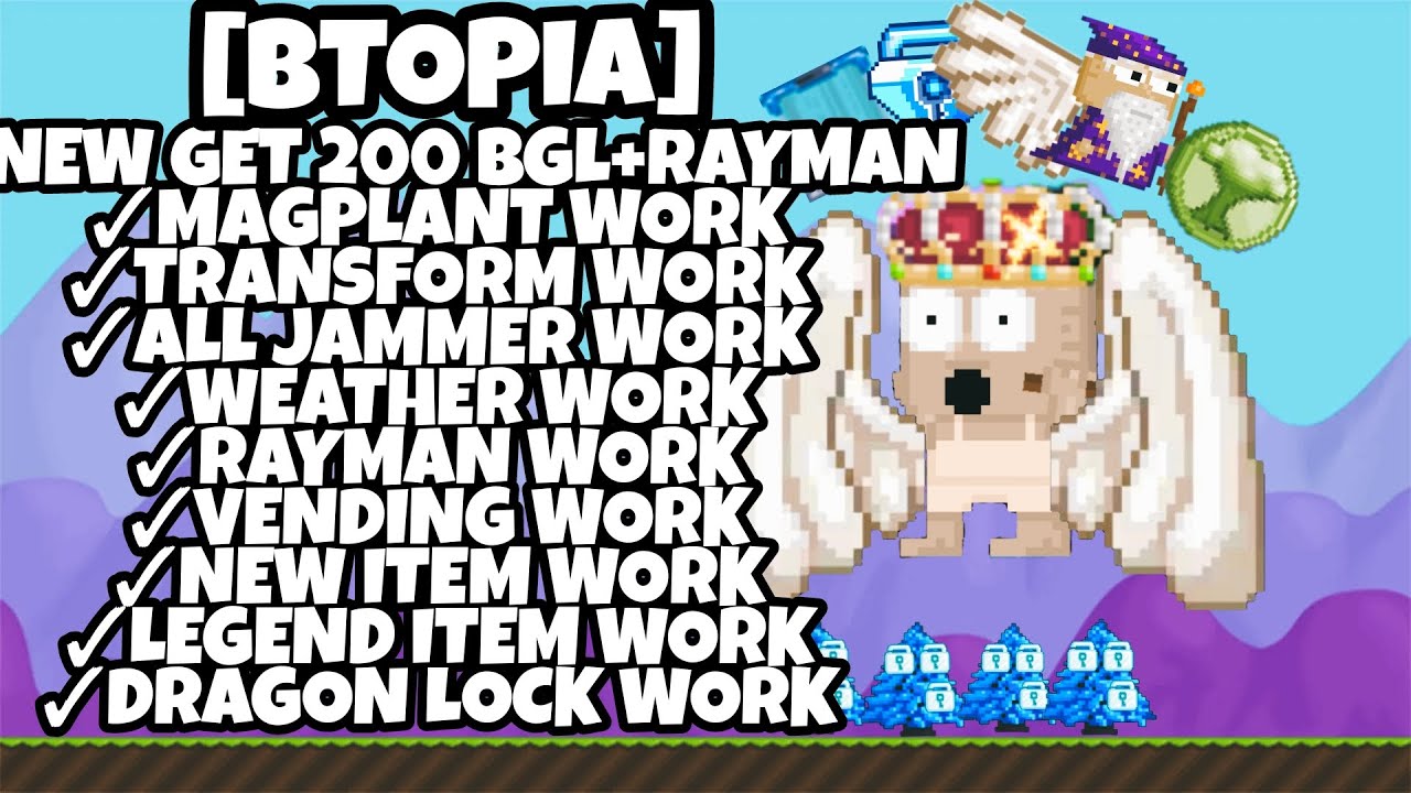 GROWTOPIA PRIVATE SERVER 2022[BTOPIA]🔥