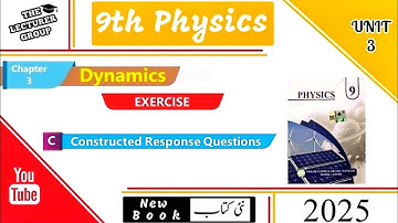 9th Class Physics | Chapter 3 Dynamics CRQ | PTB 2025