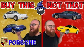 The CAR WIZARD shares which Porsches TO Buy \& NOT to Buy