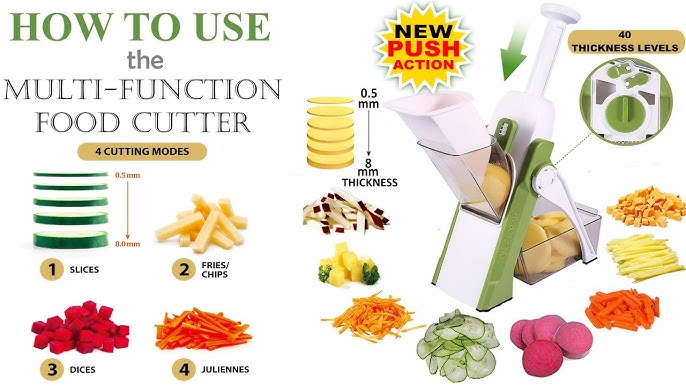 Multi-Purpose Vegetable Slicer: Slice with Ease