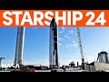 Starship 24 Moved to Suborbital Pad A | SpaceX Boca Chica