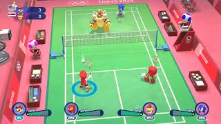 Mario & Sonic At The Tokyo 2020 Olympic Games - Badminton Doubles Team Mariored Power