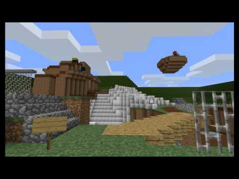 Super Minecraft 64 - Bob-omb Battlefield built in Minecraft