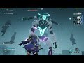 Some gameplay of snowbreak weekly hela boss battle on rog ally