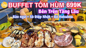 699K Ăn Sập Buffet TÔM HÙM & Hải Sản Cao Cấp, BÒ HOKUBEE Hảo Hạng | KAJUN BBQ GARDEN REVIEW