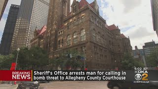 Man charged for calling in bomb threat to Allegheny County Courthouse