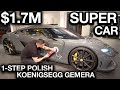 $1.7M Koenigsegg Gemera 4-Seater Super Car Detail in 2 hours