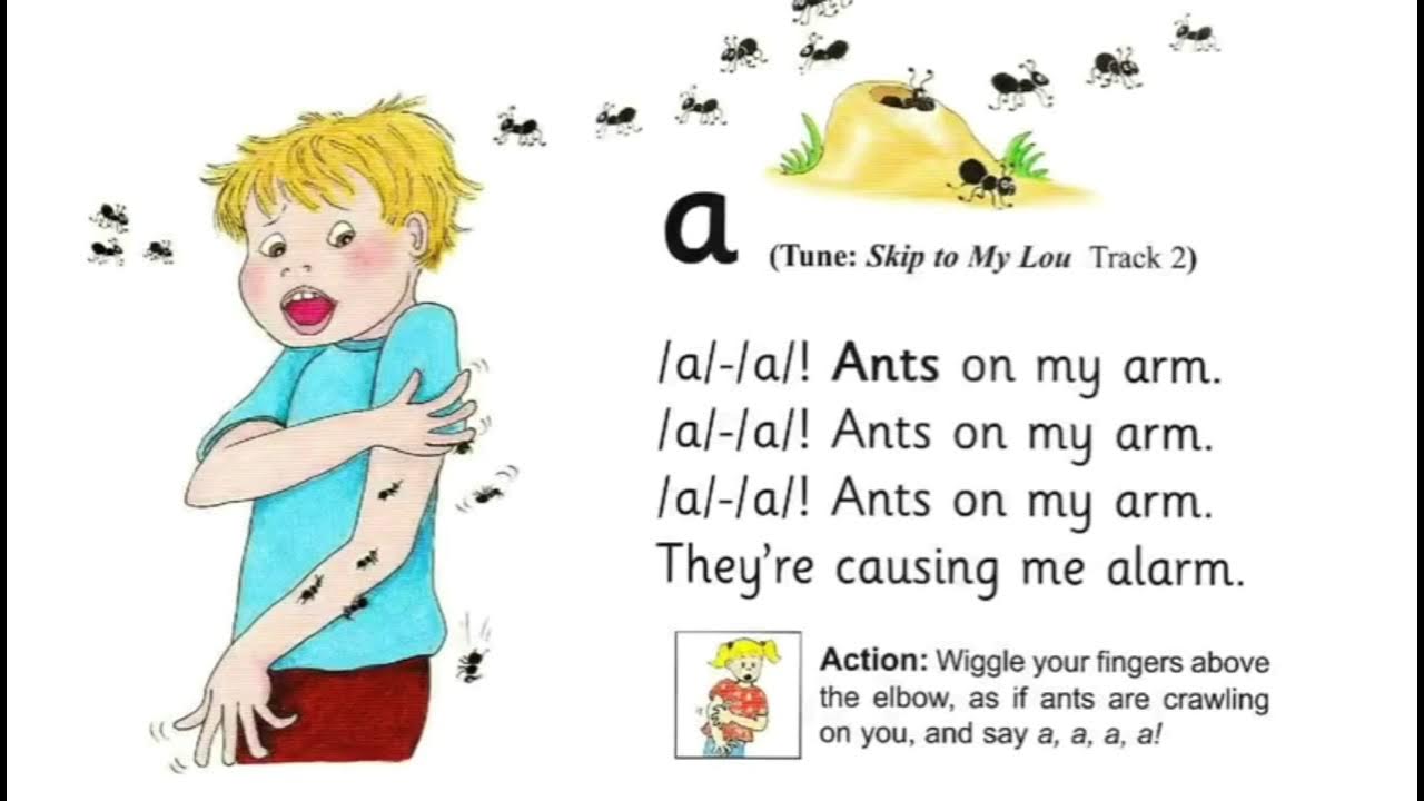 Jolly Phonic song ' a ' sound YouTube