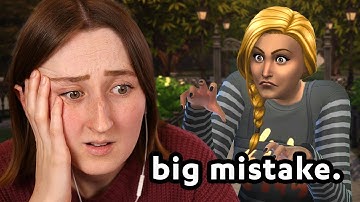 i turned my sim into a vampire by accident