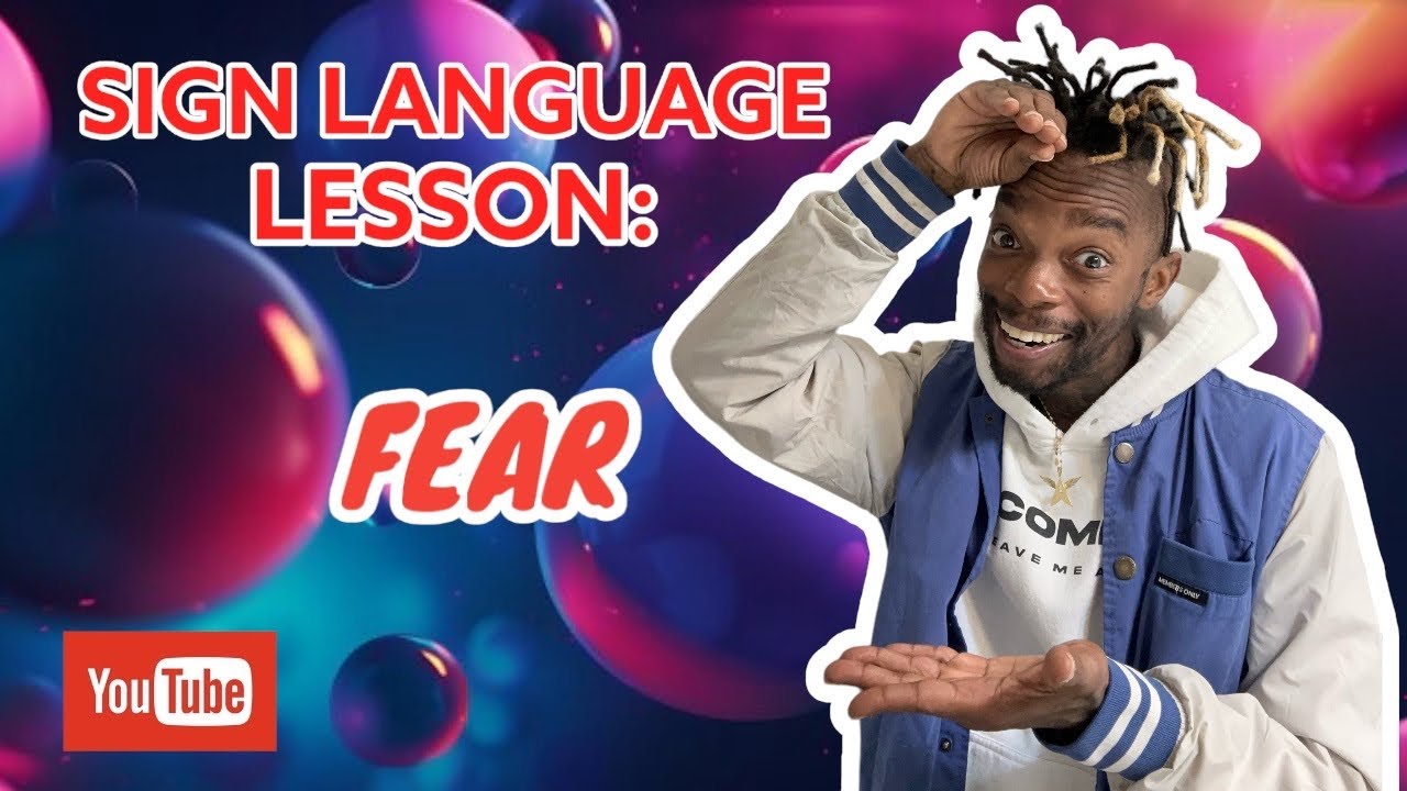 Fear In Asl Sign Language Lesson: FEAR - YouTube