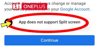 Oneplus App Does not Supported Split screen Problem screenshot 4