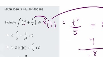 Indefinite Integral Practice - Reverse Power Rule and Natural Log