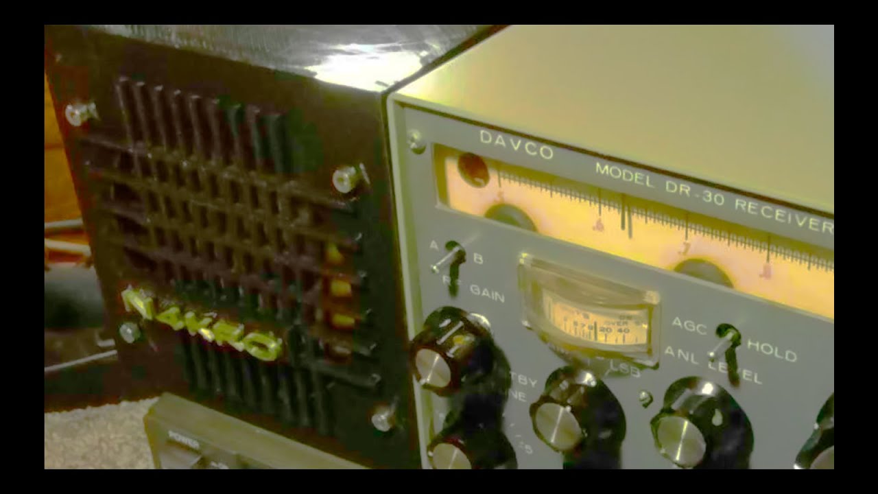 Introducing The Vintage Ham Radio Receiver Davco Dr30 Youtube